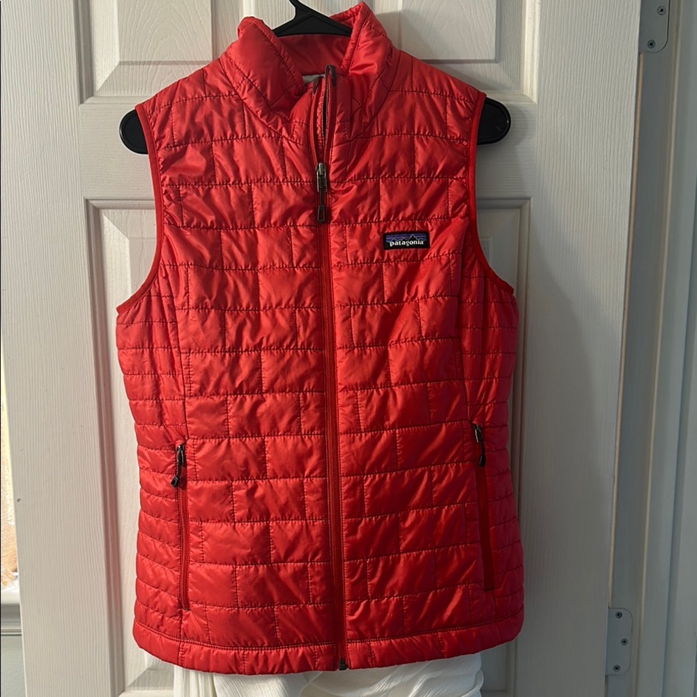 Patagonia Red Quilted Vest